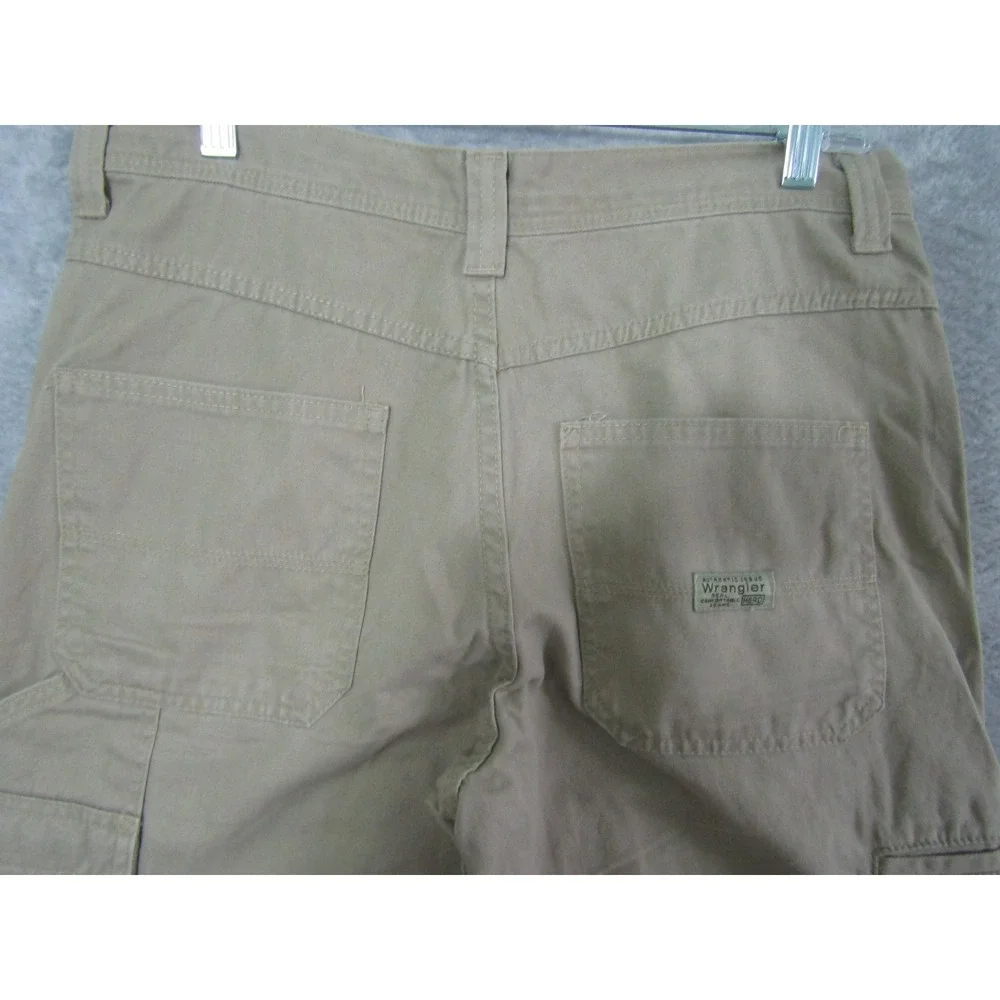 Wrangler Cargo Pants Khaki Tan Carpenter Workwear Utility‎ Mens Size 32x31